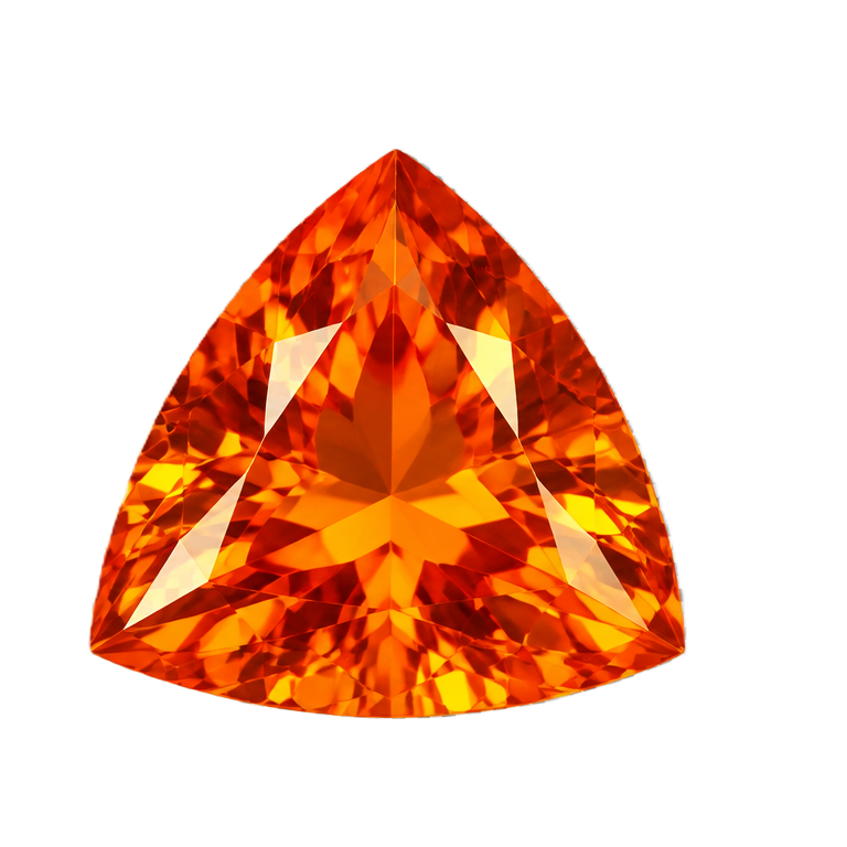 Orange gemstone